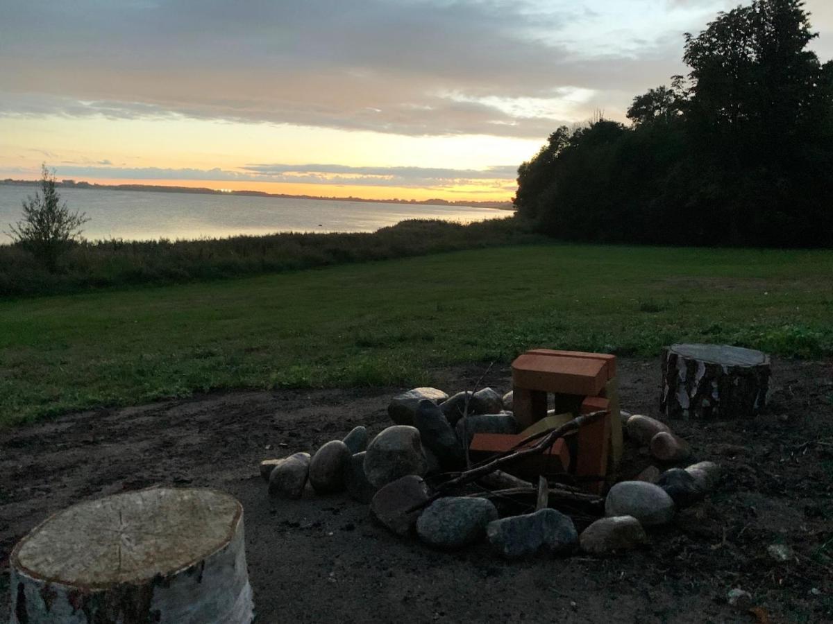 Hytte I Forste Raekke Til Fjord Hotel ฮอลเบค ภายนอก รูปภาพ